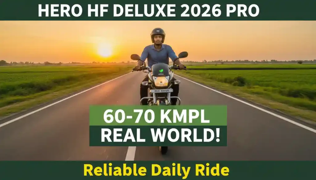 Hero HF Deluxe Pro 2026 Mileage Features