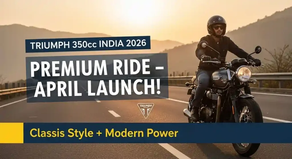 Triumph 350cc Price in india 2026