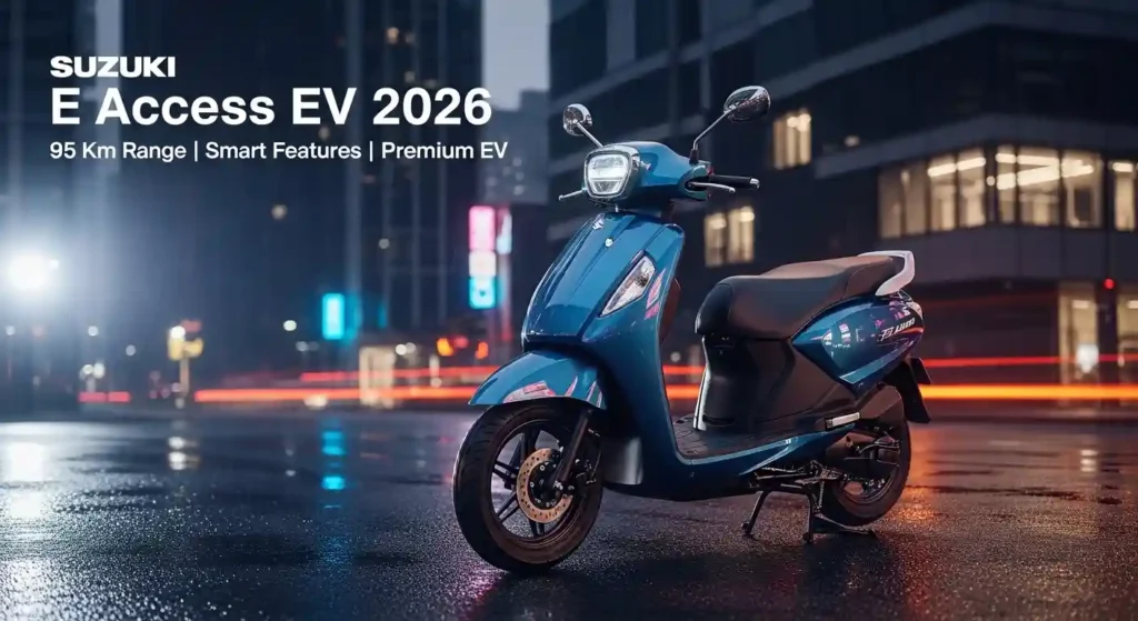 New Suzuki E Access Electric Scooter Mileage 2026