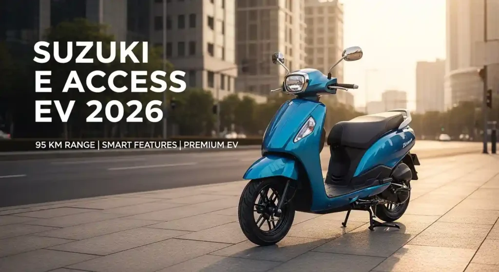 New Suzuki E Access Electric Scooter 2026