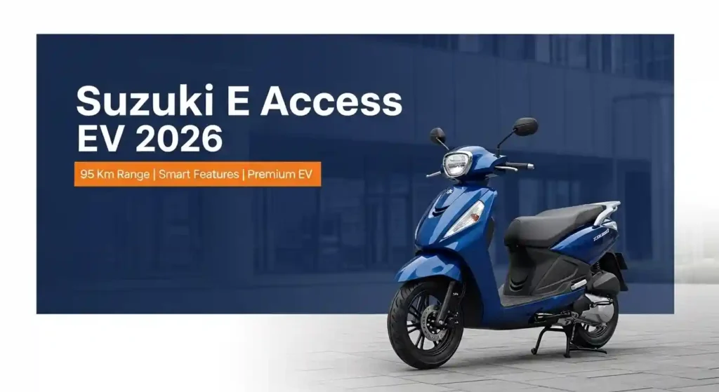 New Suzuki E Access Electric Scooter Features 2026