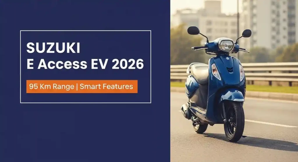 New Suzuki E Access Electric Scooter 2026