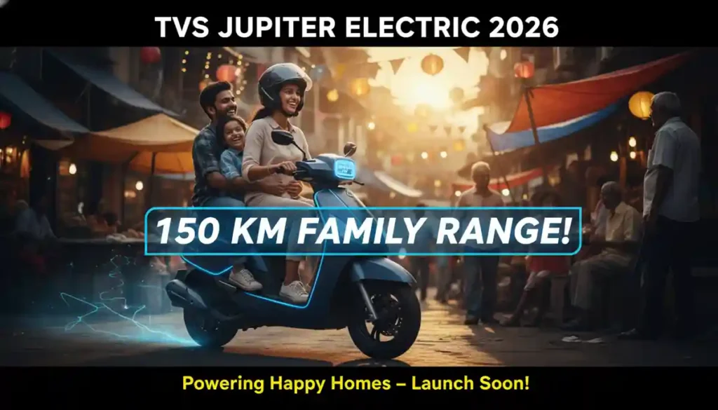 tvs jupiter electric Mileage Price 2026