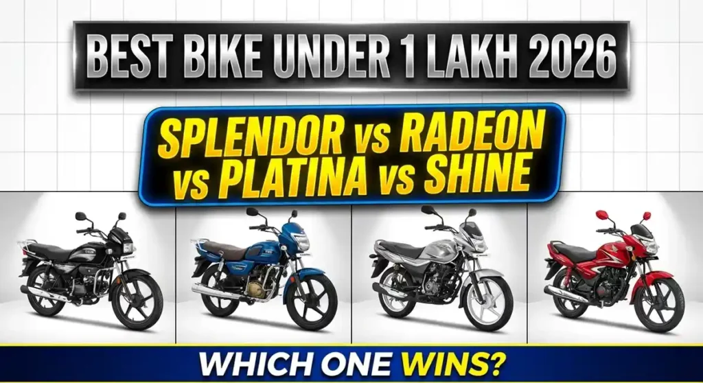 Best Bike Under 1 Lakh 2026