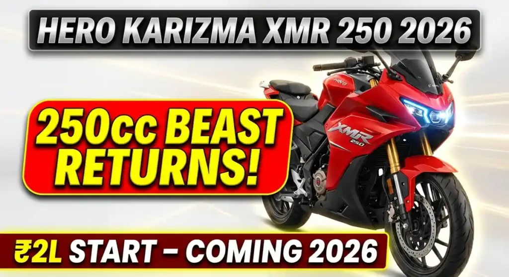 Hero Karizma XMR 250 2026 Launched Date
