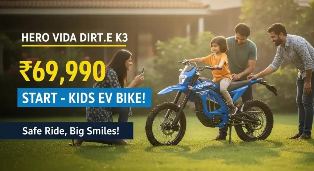 Hero Vida Dirt.E K3 Features Features Price in India 2026