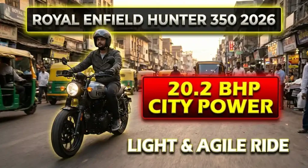 Royal Enfield Hunter 350 Mileage Features 