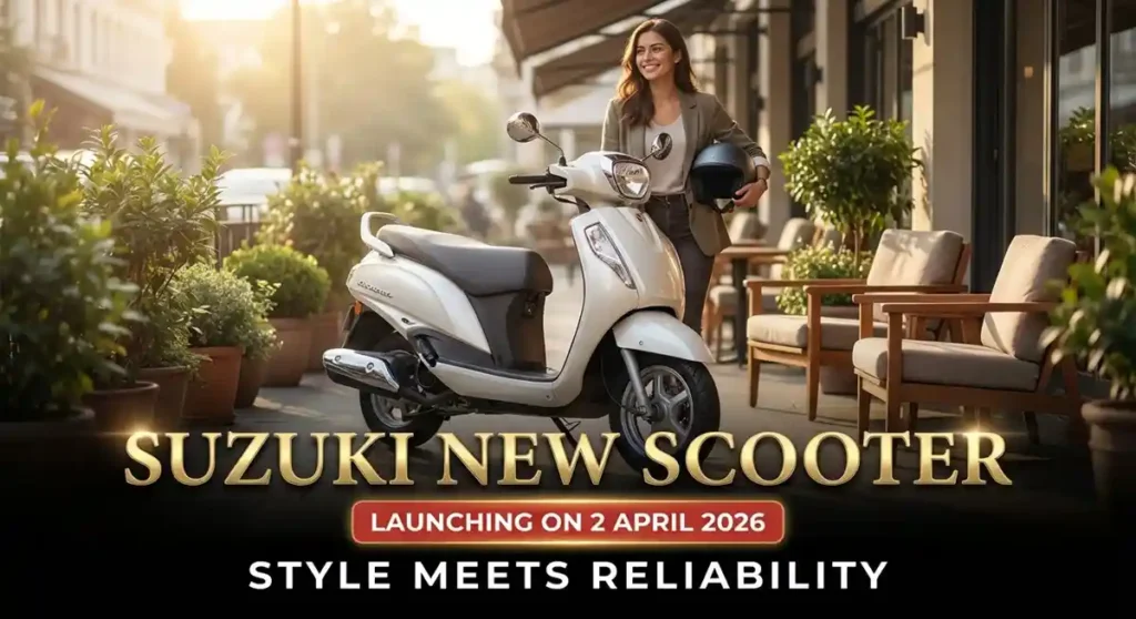 Suzuki New Scooter Launch Design 2026