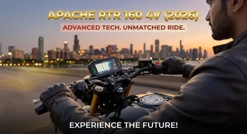 TVS Apache RTR 160 Design Offers 2026