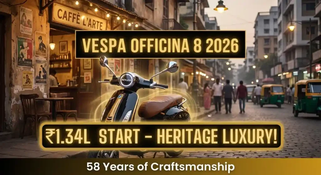 Vespa Officina 8 Mileage Specifications 2026