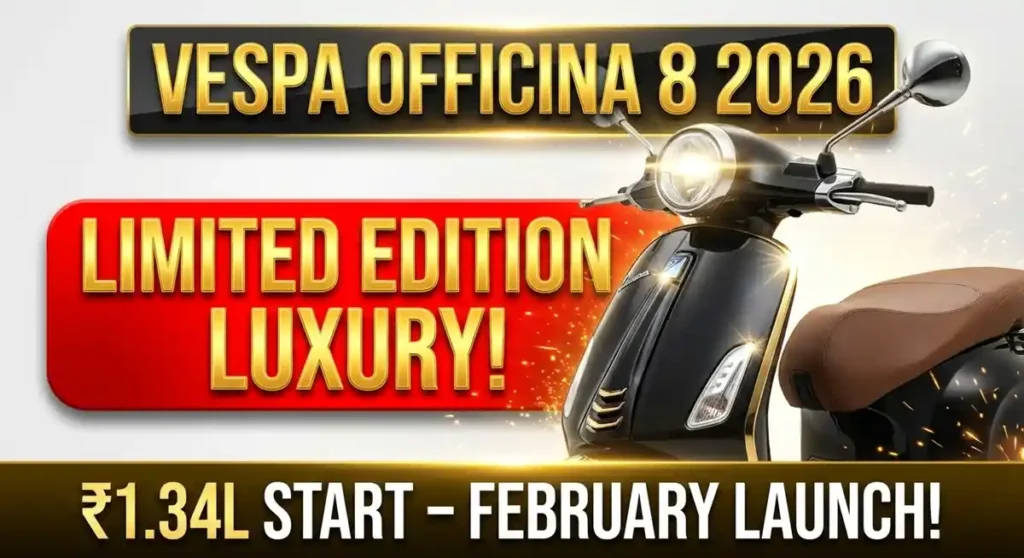Vespa Officina 8 Price 2026