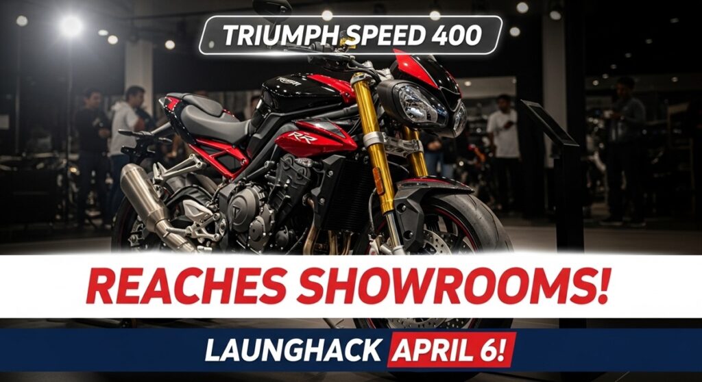Triumph Speed 400 Launched 2026 Price