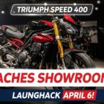 Triumph Speed 400 Launched 2026 Price