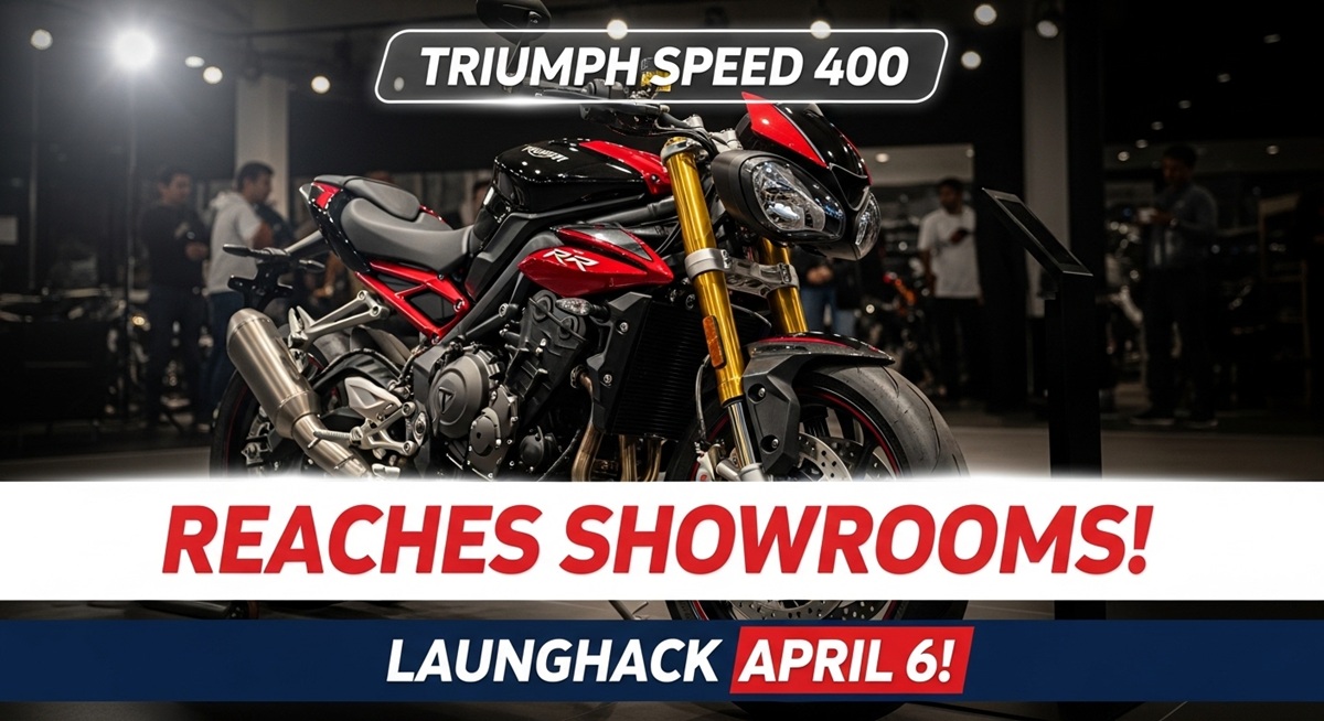 Triumph Speed 400 Launched 2026 Price