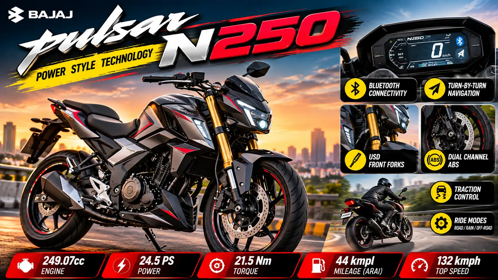 Bajaj Pulsar N250